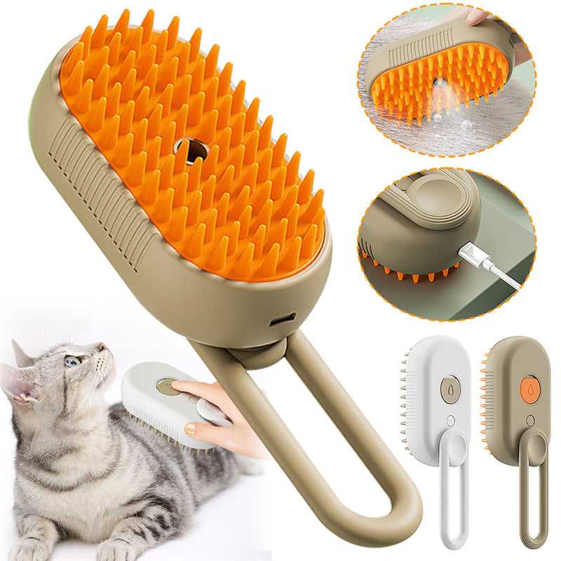 USB spray grooming brush – image 1