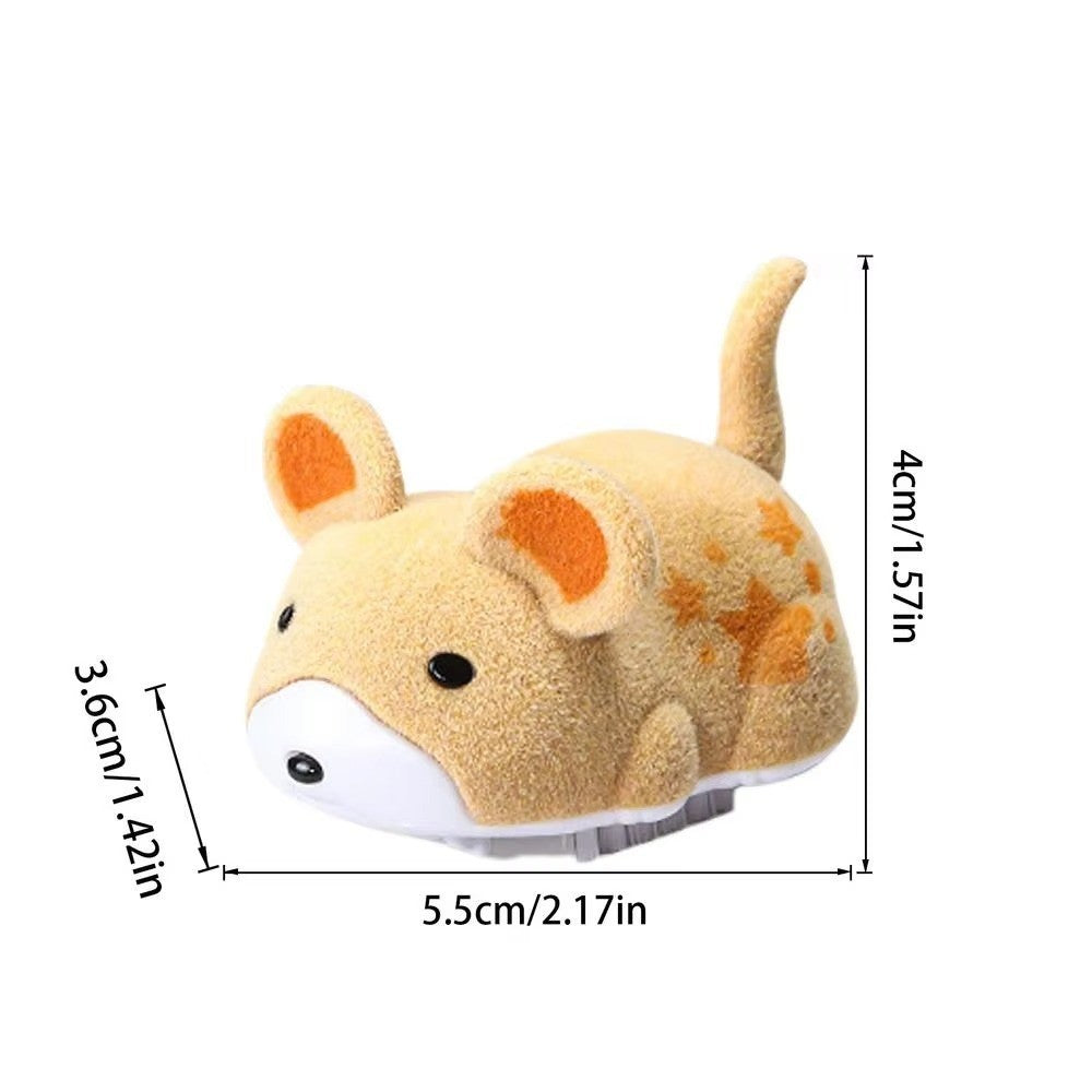 Squeaky Plush Mouse Cat Toy – product view 3