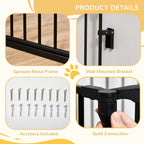 Folding three-panel pet gate – image 3