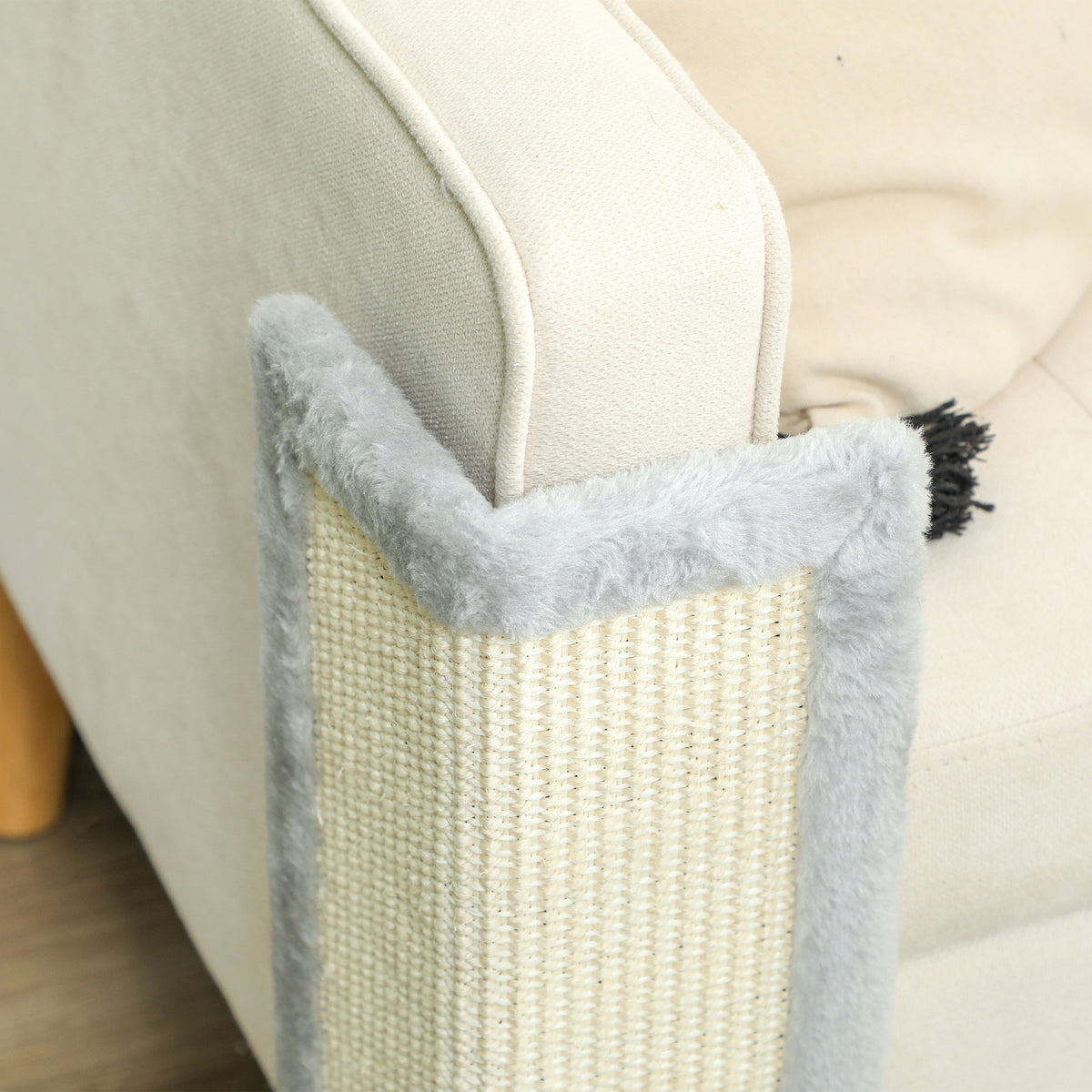 PawHut corner cat scratching post – image 4