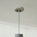 Floor-to-ceiling cat tree with condo – image 1