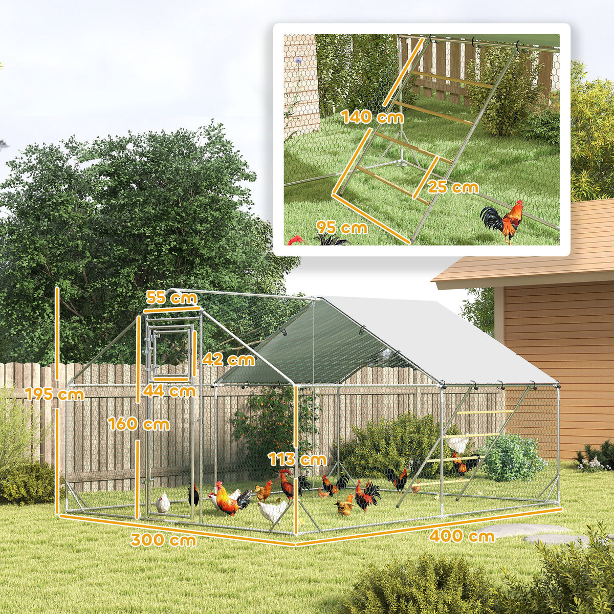 Walk-in chicken run – image 4