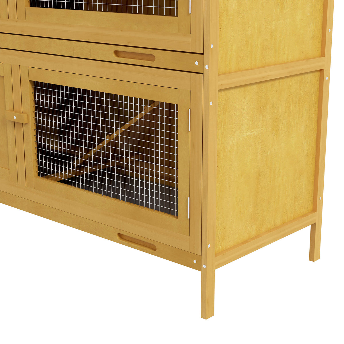 Two-tier rabbit hutch – image 2