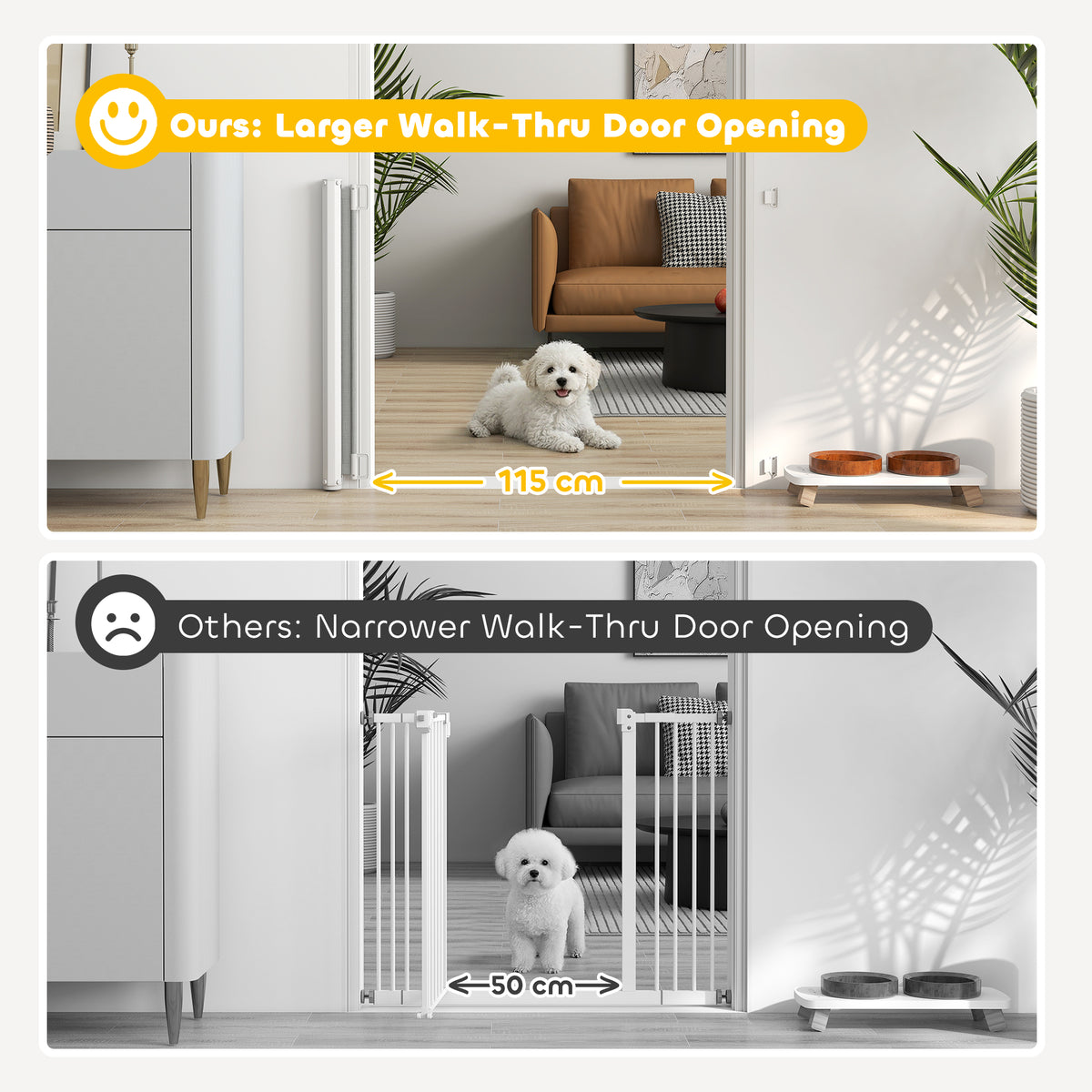 Retractable pet safety gate – image 2