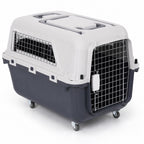Pet travel crate with wheels – image 2