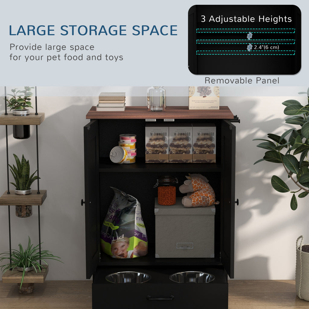 Raised dog feeding station – image 2