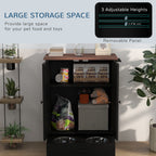 Raised dog feeding station – image 2