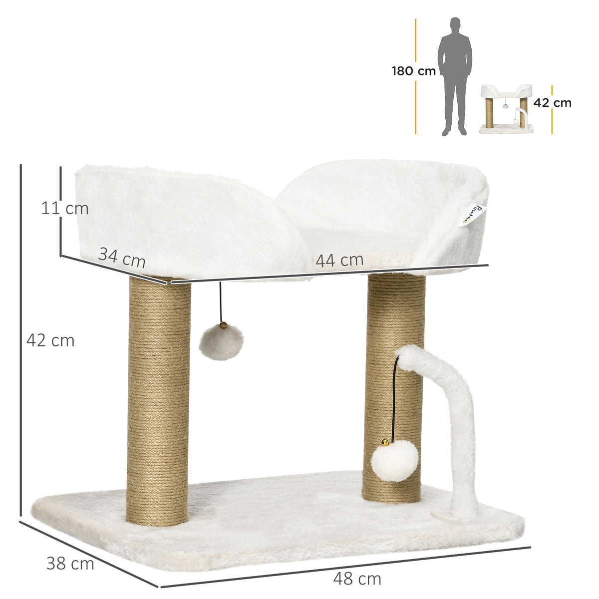 42cm indoor cat tree – image 4