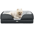 PawHut Cushioned Dog Bed – Charcoal, 70 × 50cm – product view 1