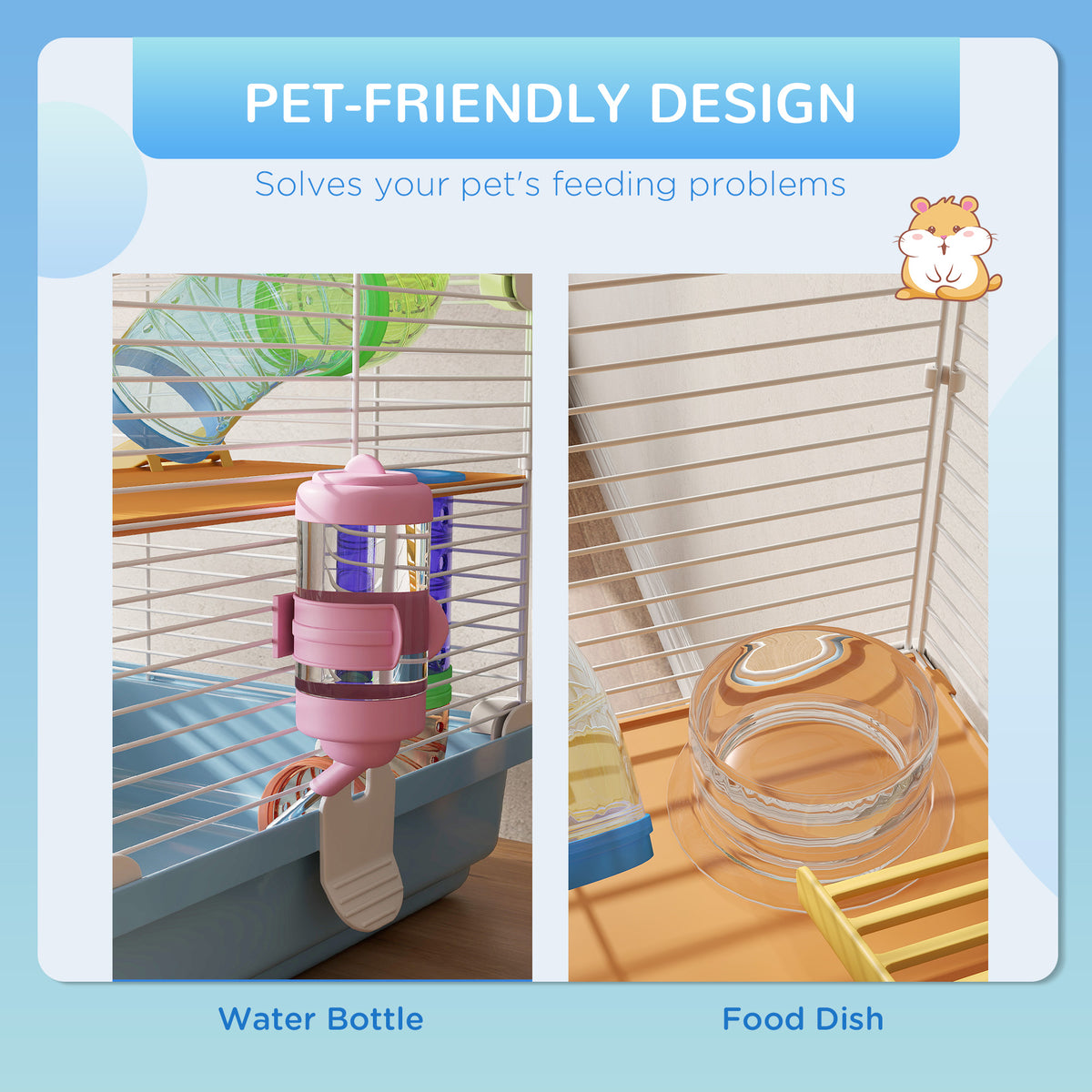 Five-tier hamster cage – image 4