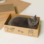 Cardboard cat scratcher pads – image 5