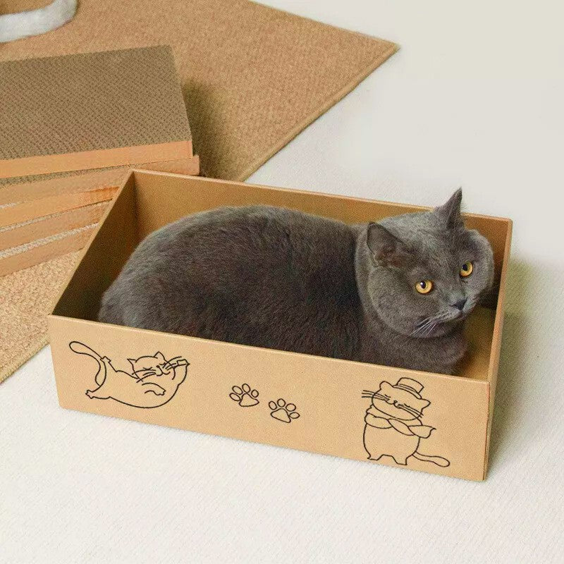 Cardboard cat scratcher pads – image 5