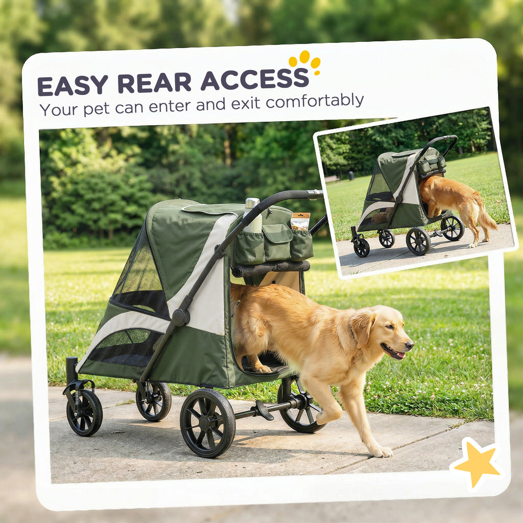 Folding dog stroller – image 3
