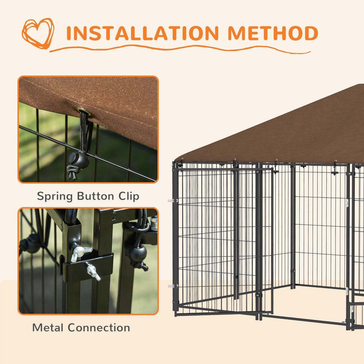 Outdoor dog kennel – image 3