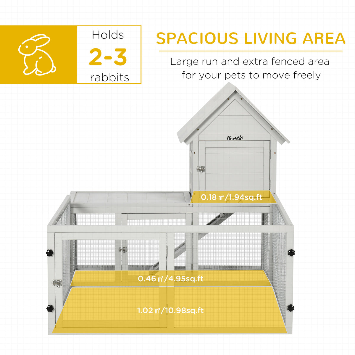 Indoor rabbit and guinea pig hutch – image 1
