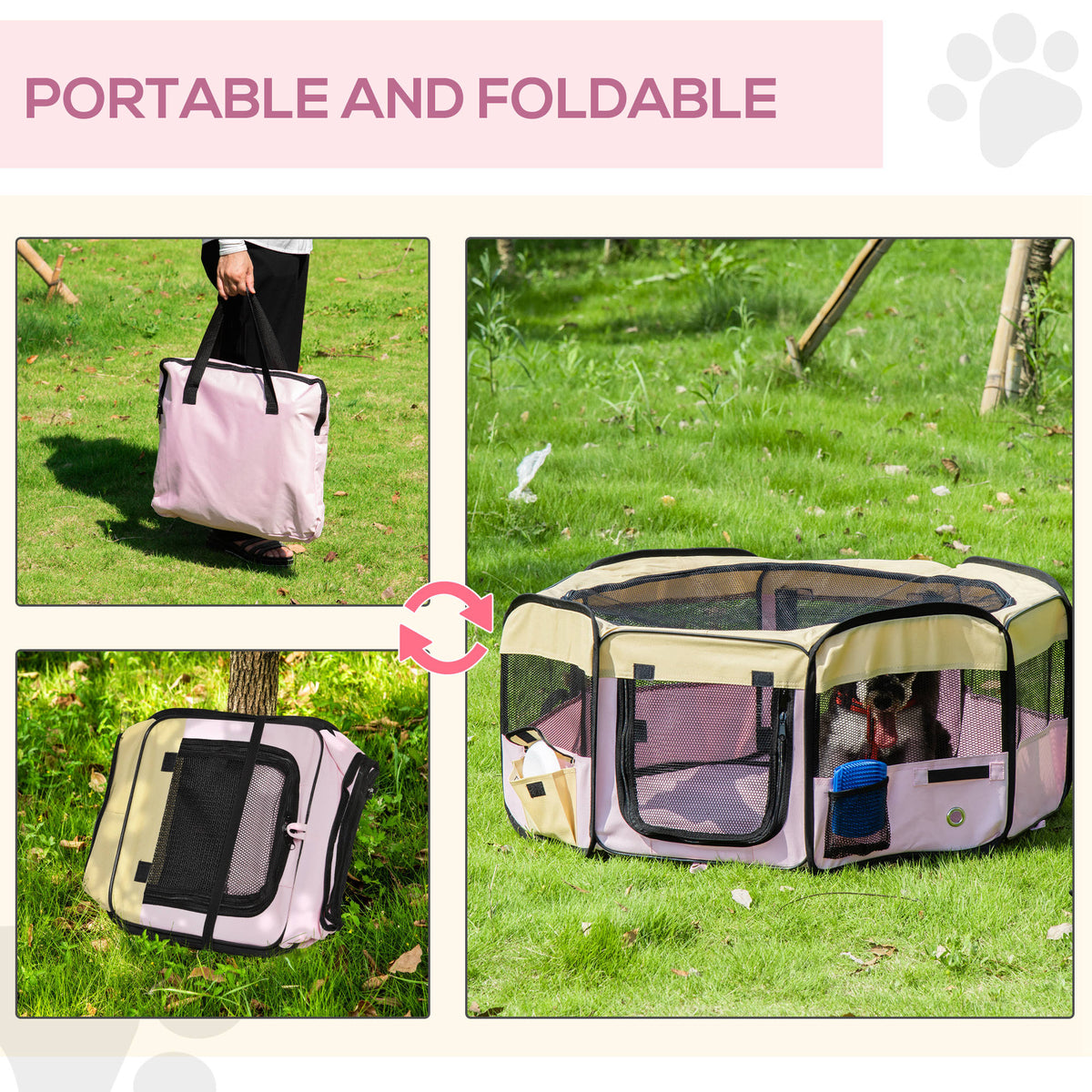 Fabric pet playpen – image 4