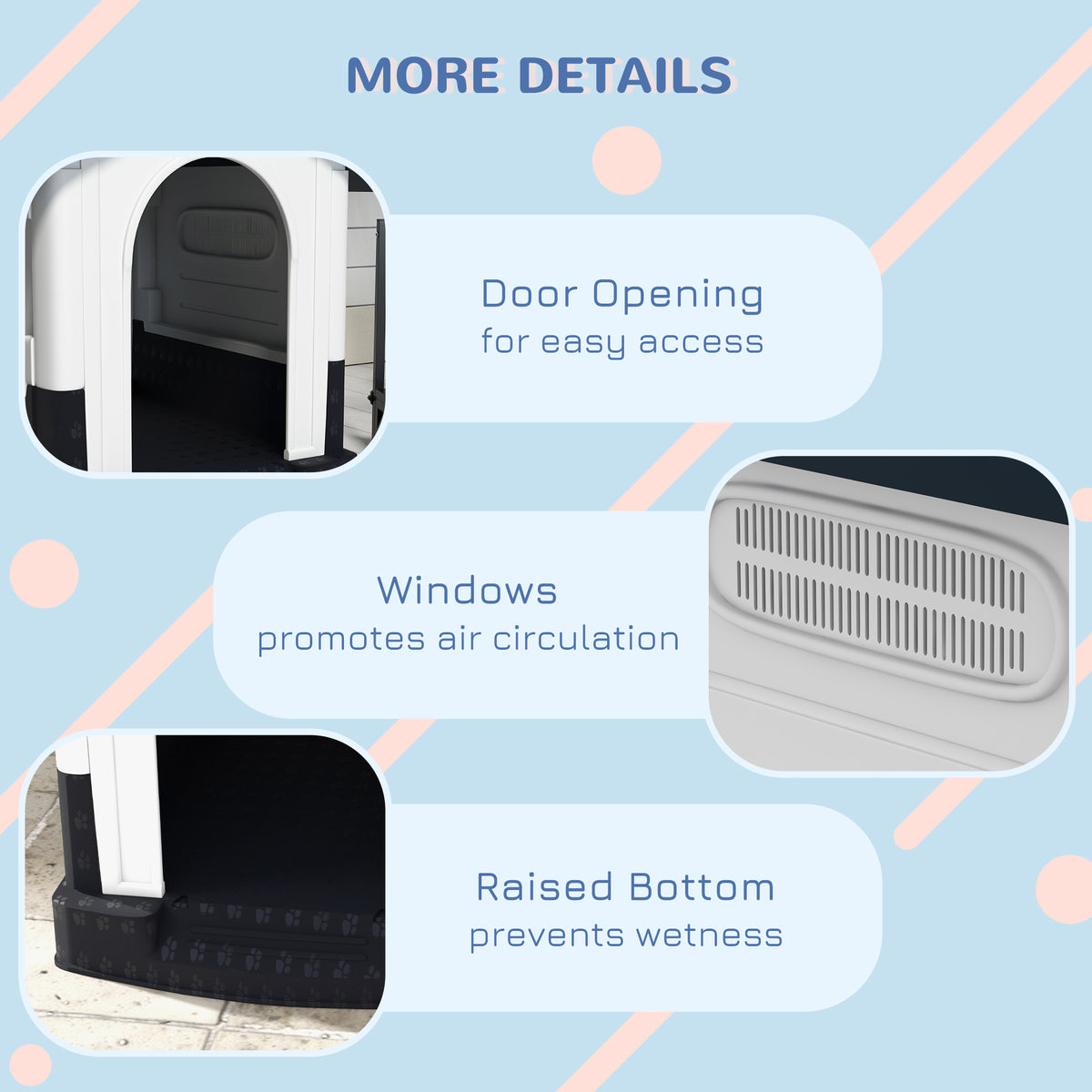 Plastic dog kennel – image 2