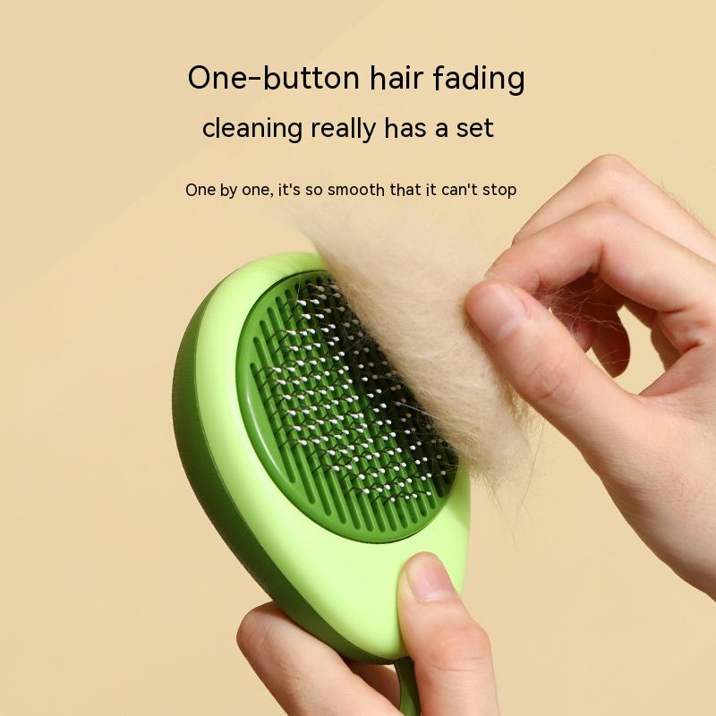 Avocado pet grooming brush – image 4