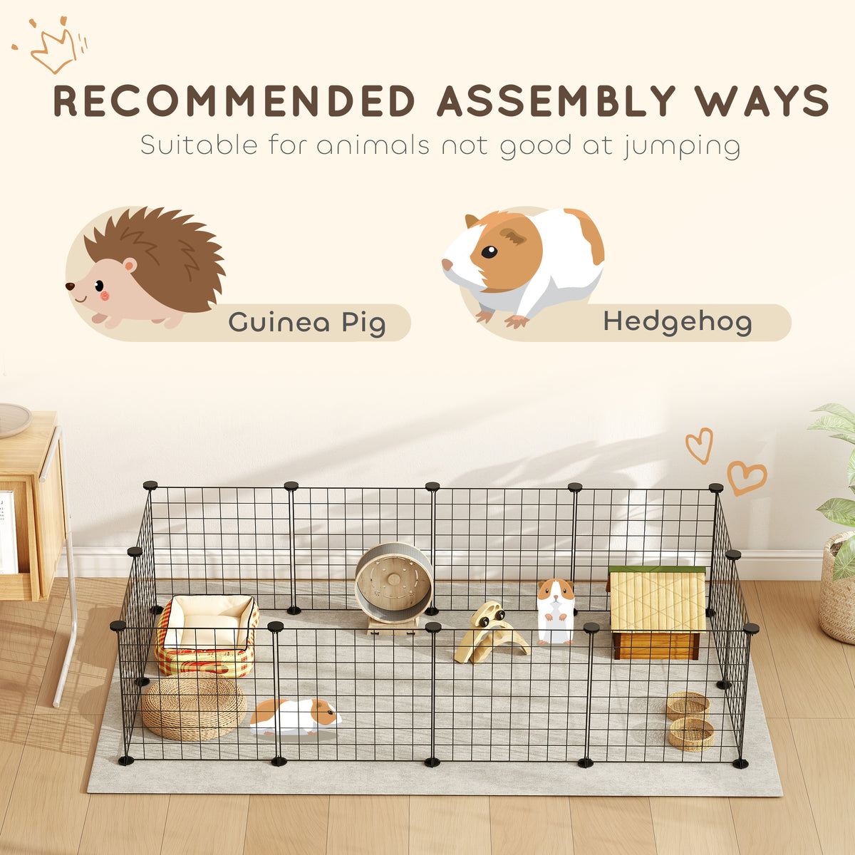 12-panel small pet playpen – image 4