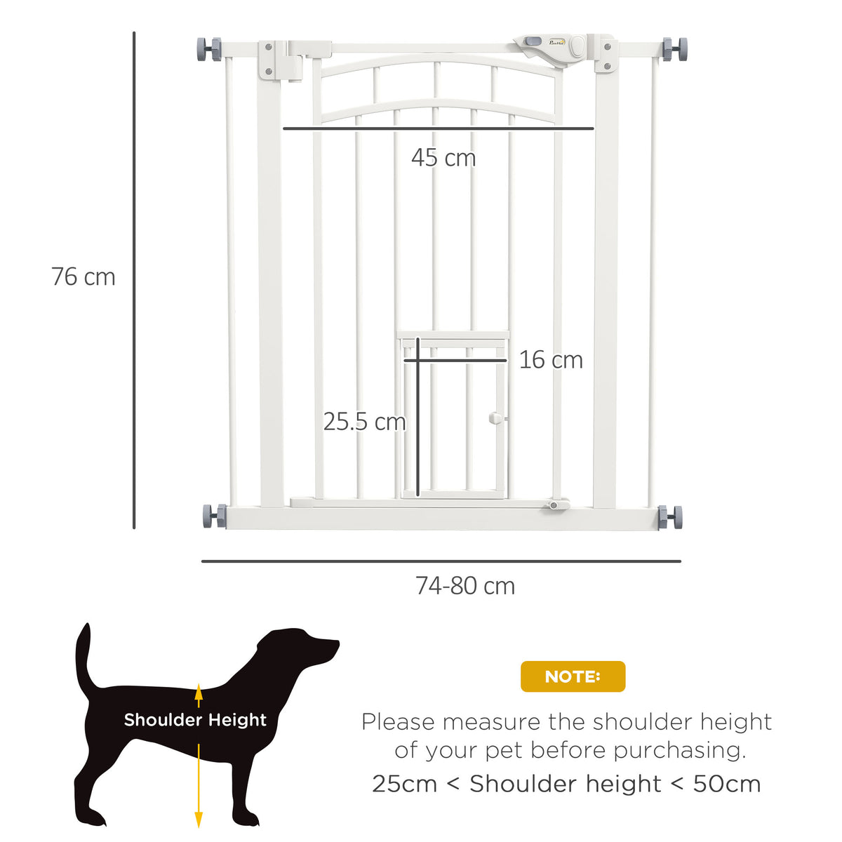 Auto-close dog gate – image 3