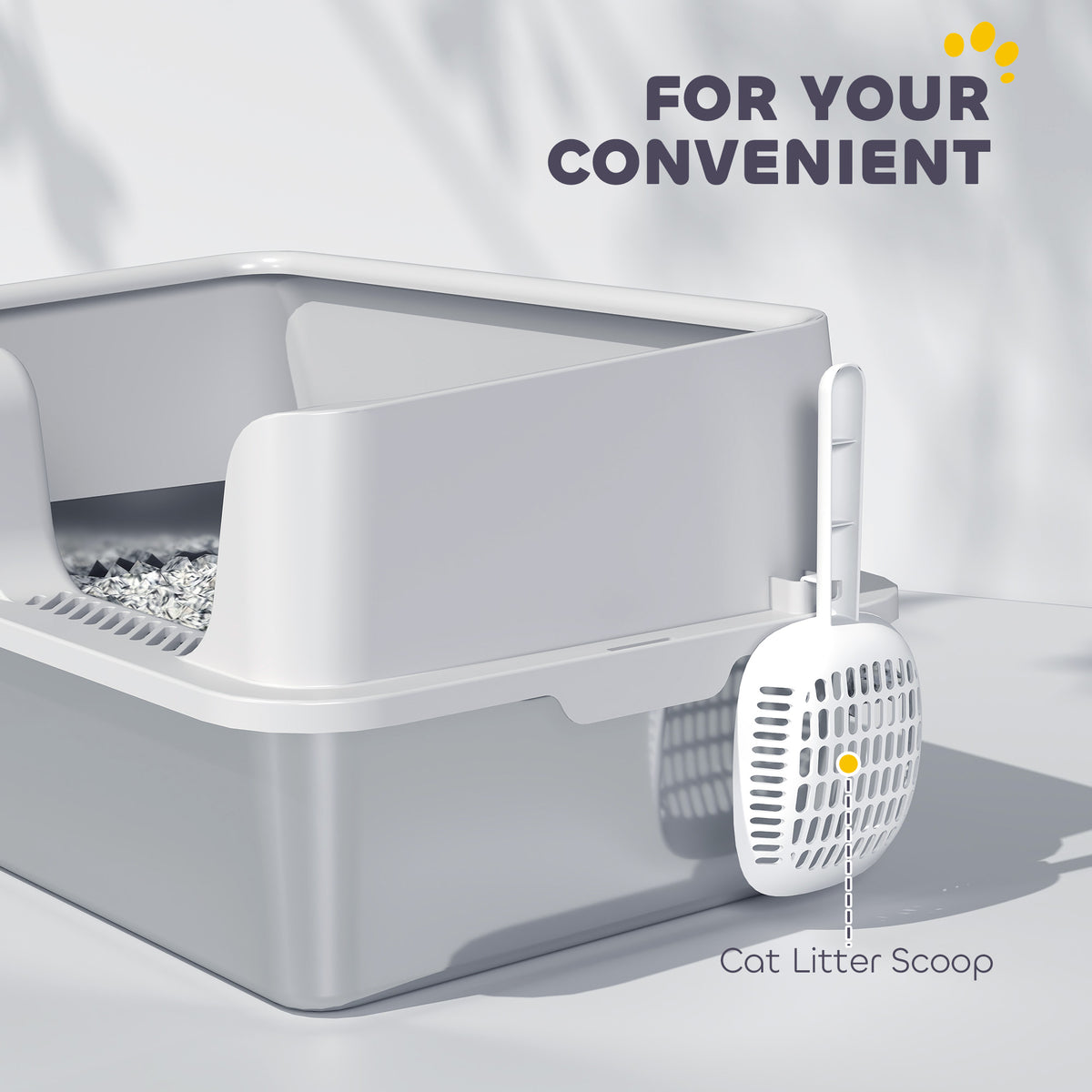 Stainless steel cat litter box – image 3