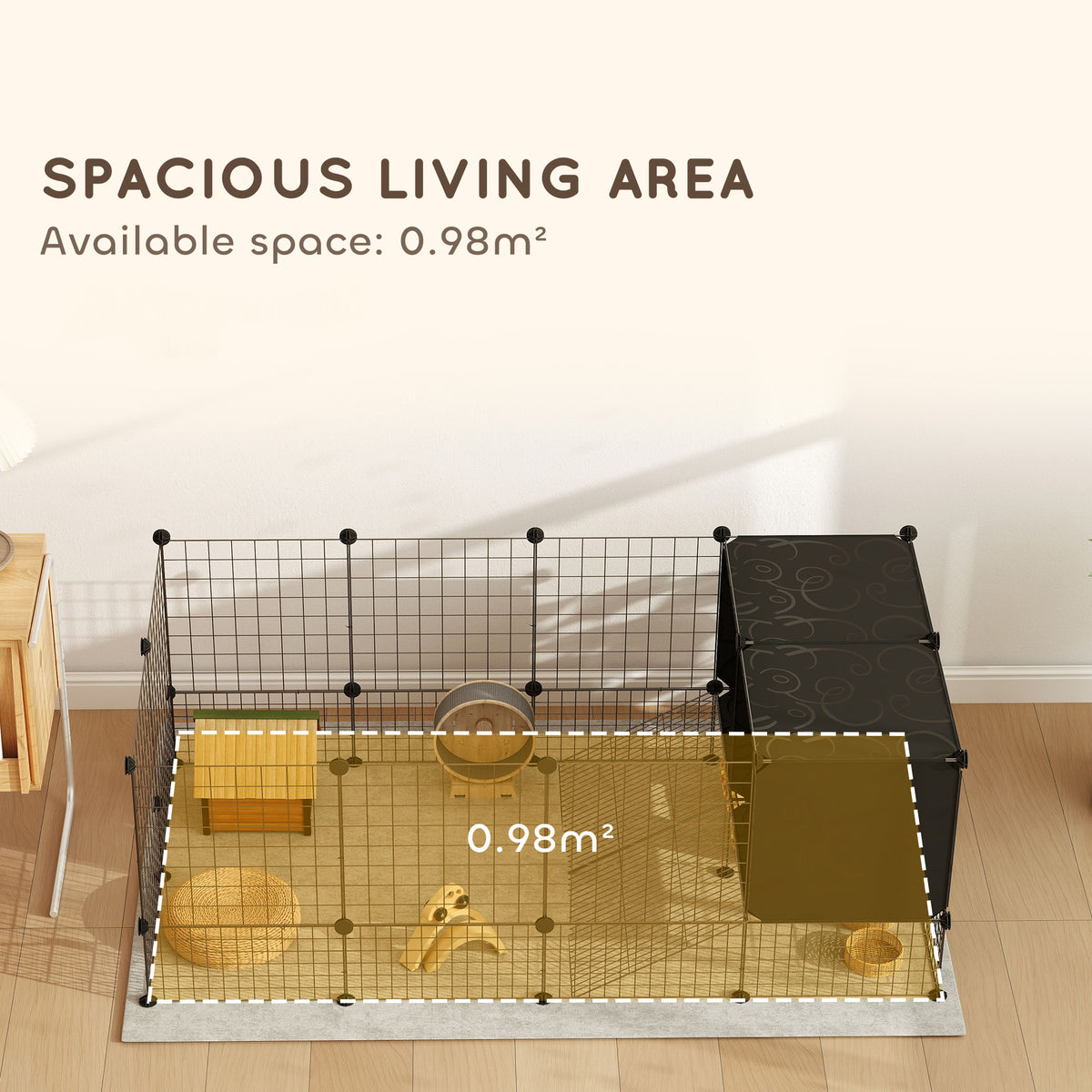 Modular small animal cage – image 3