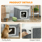 Two-level cat cave house – image 4