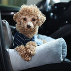 Soft Pet Car Seat Bed – Grey, 55 × 40 × 30cm – product view 4
