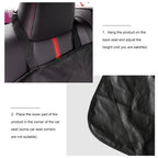 Dog Rear Seat Cover – Black, 110 × 125cm – product view 3
