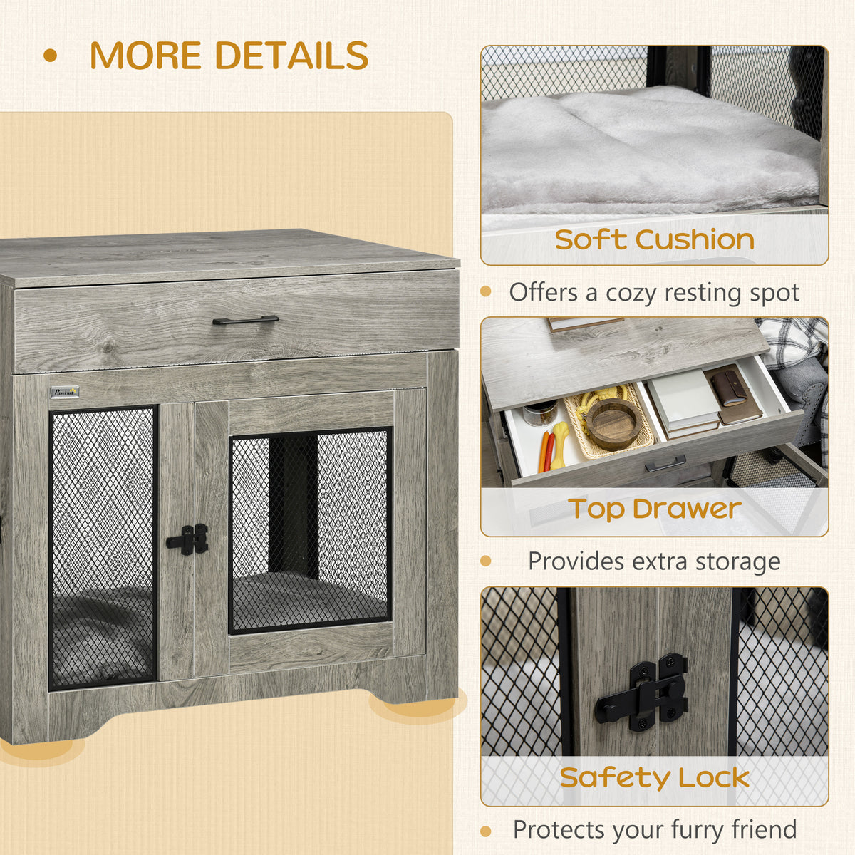 Dog crate end table – image 3