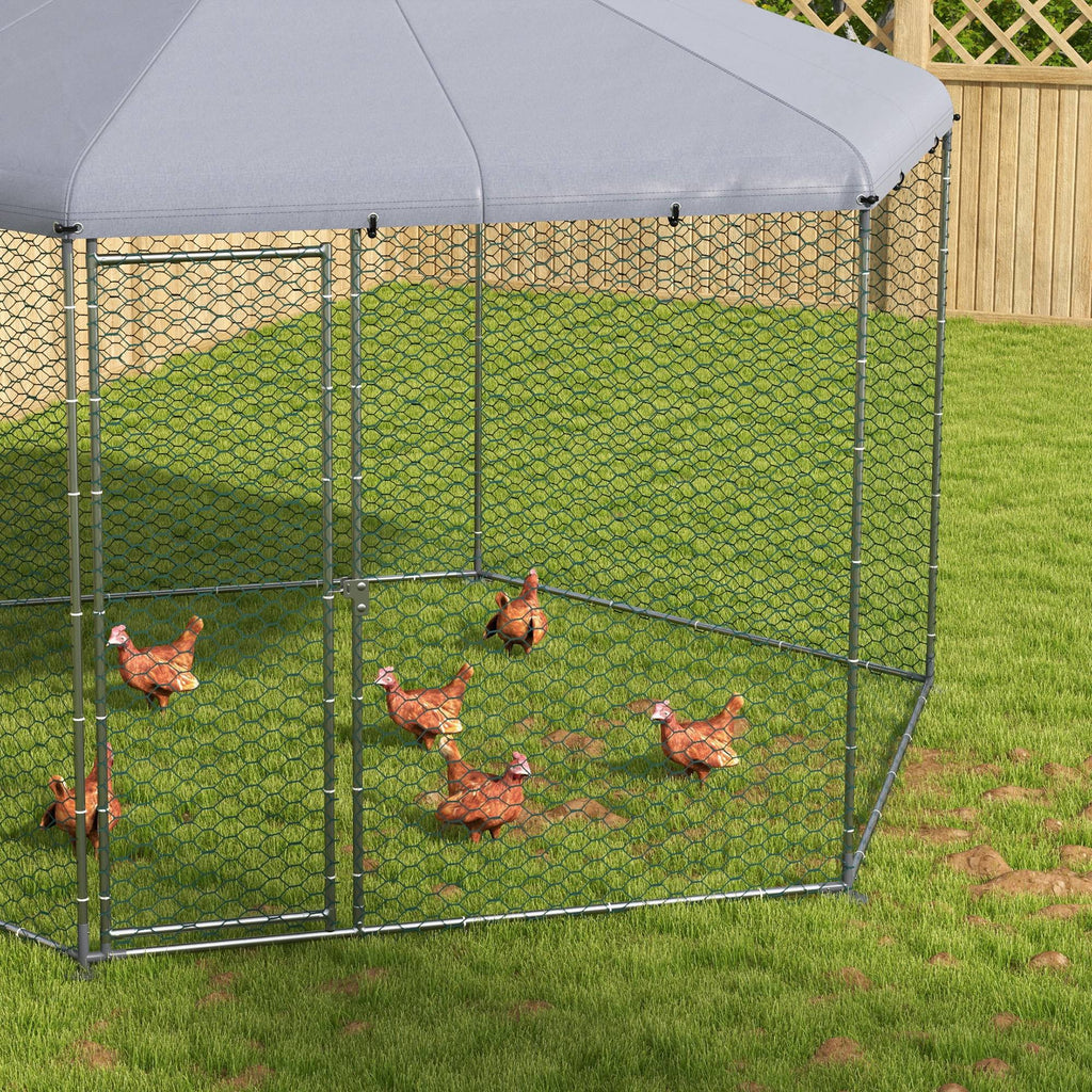 Chicken coop with outdoor run – image 2
