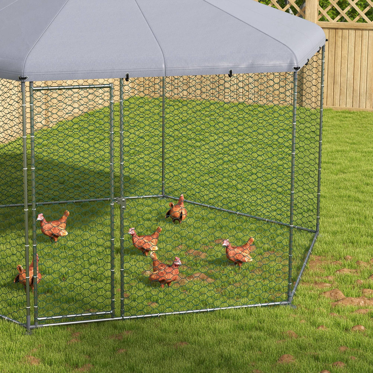 Chicken coop with outdoor run – image 2