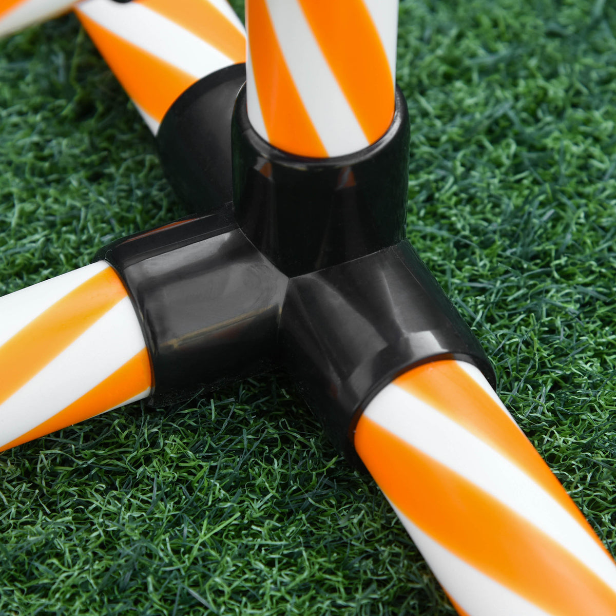 Six-pole dog agility weave set – image 1