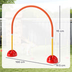 PawHut Four Adjustable Dog Agility Doors – product view 3