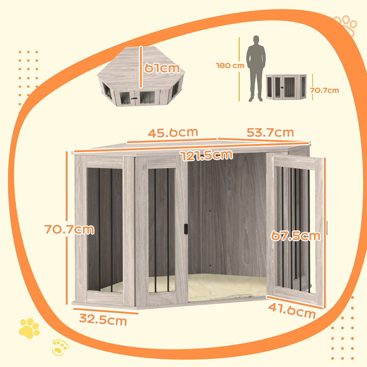 Dog crate side table – image 4