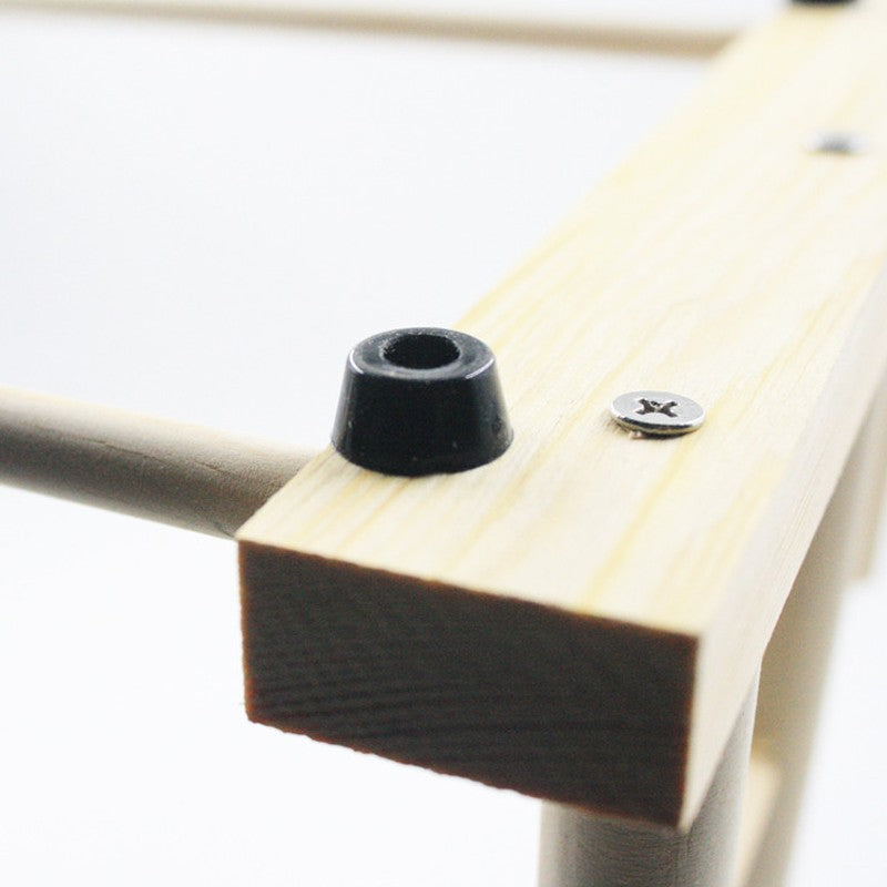 Wooden bird playstand with ladder – image 3