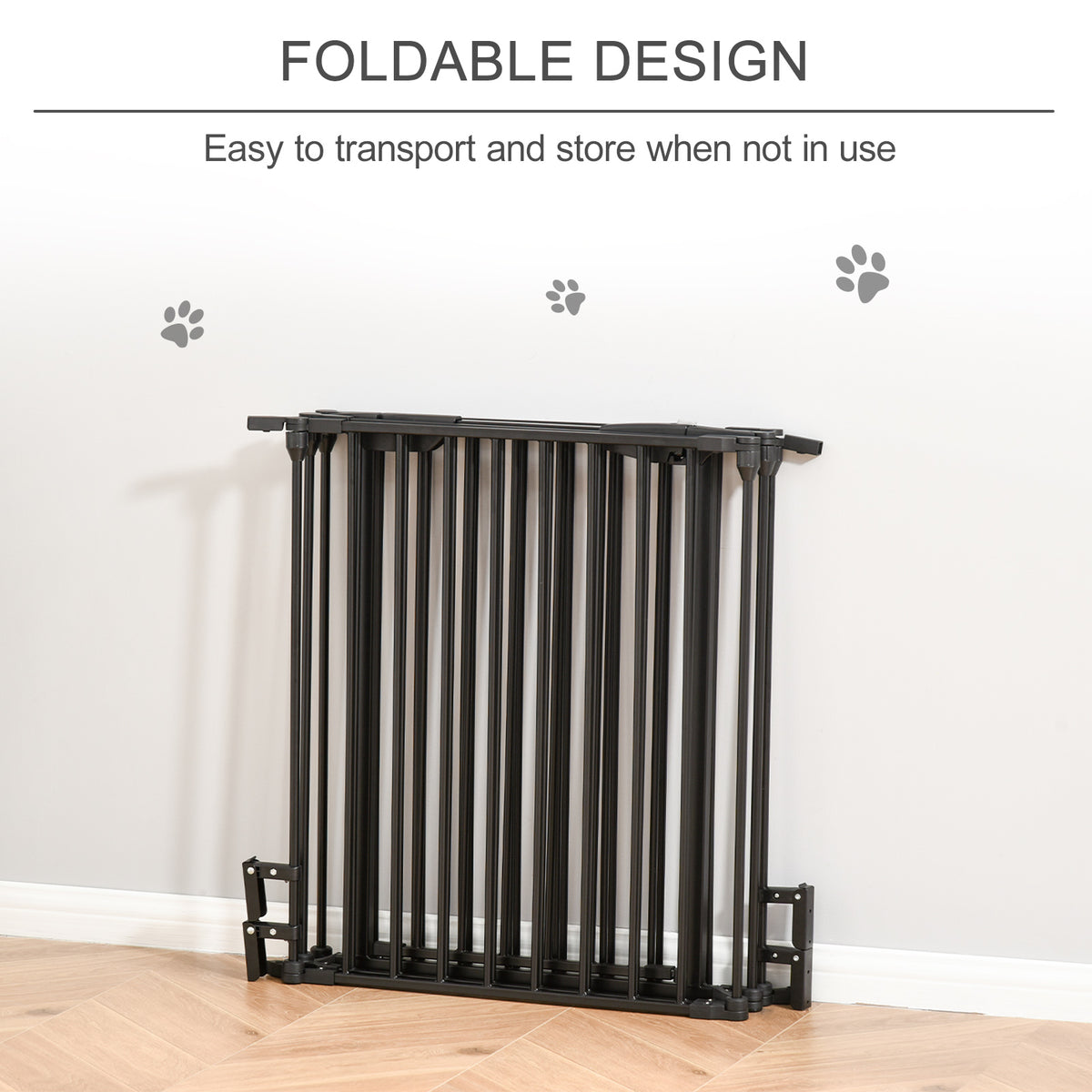 Five-panel metal pet playpen – image 4