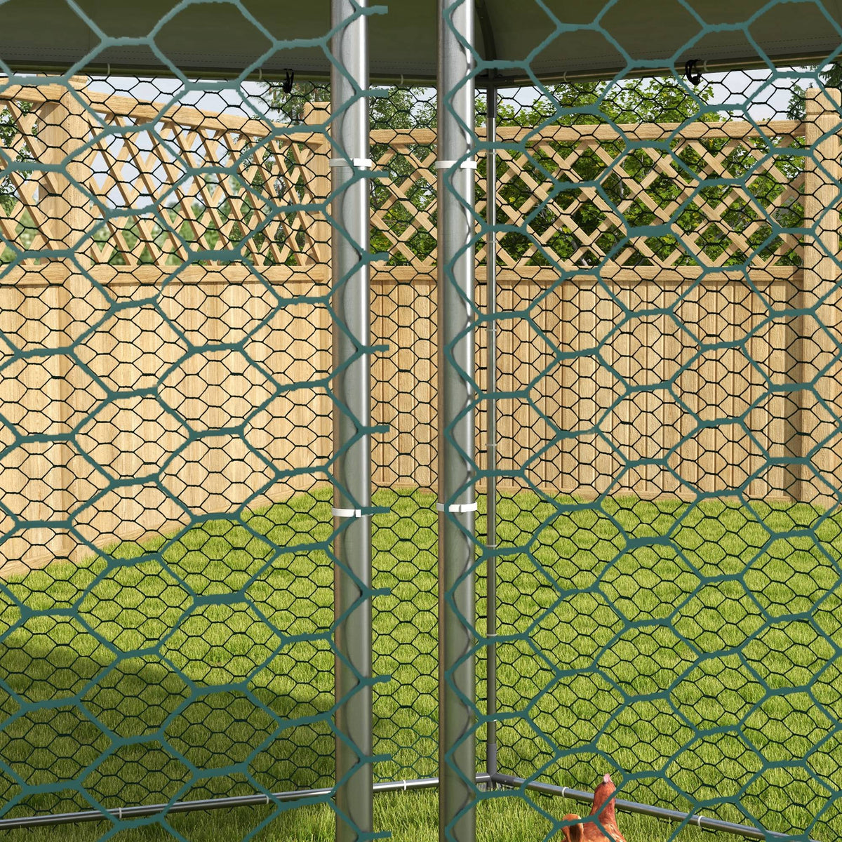 Chicken coop with outdoor run – image 1