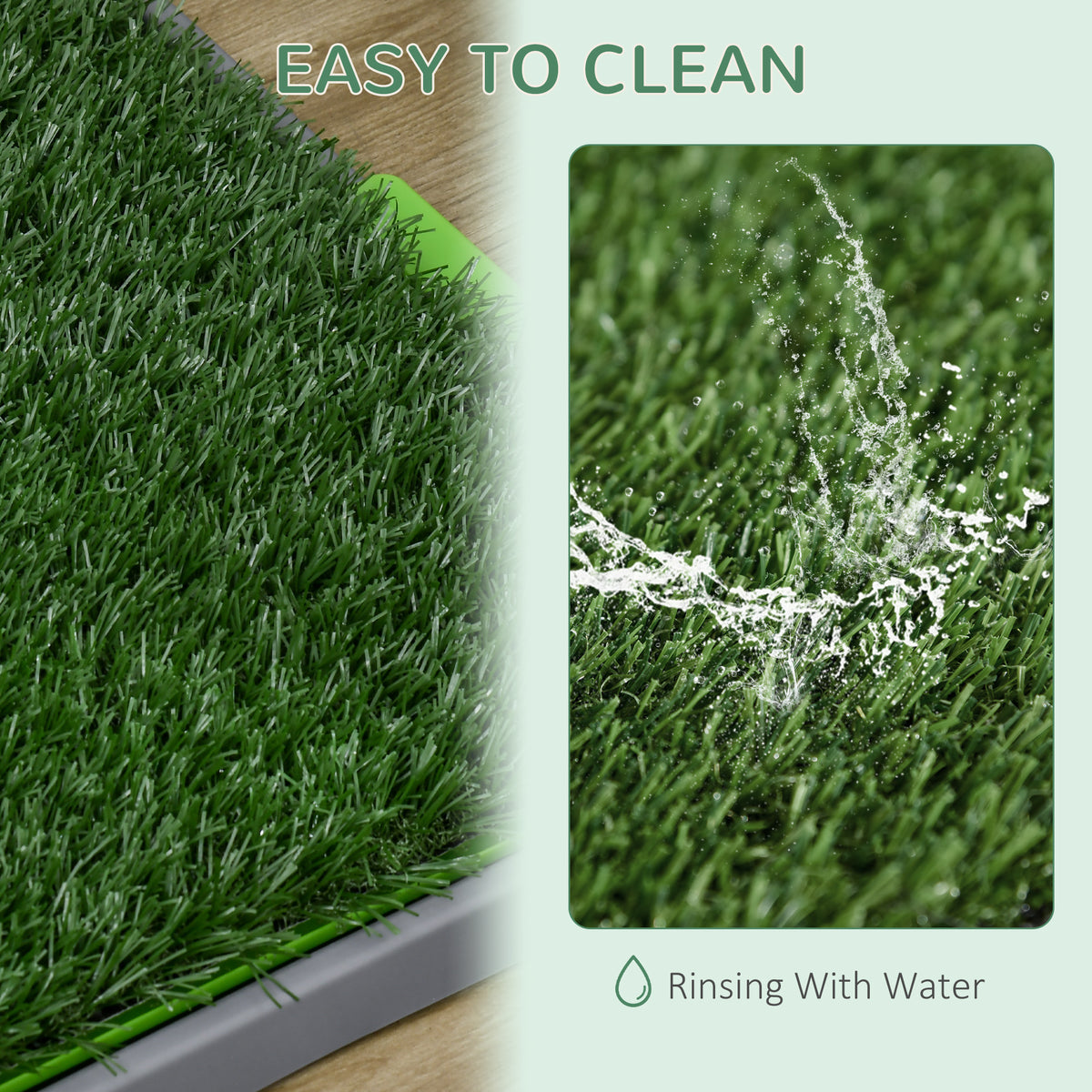 Artificial grass dog toilet tray – image 4