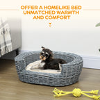 Wicker dog and cat basket – image 2