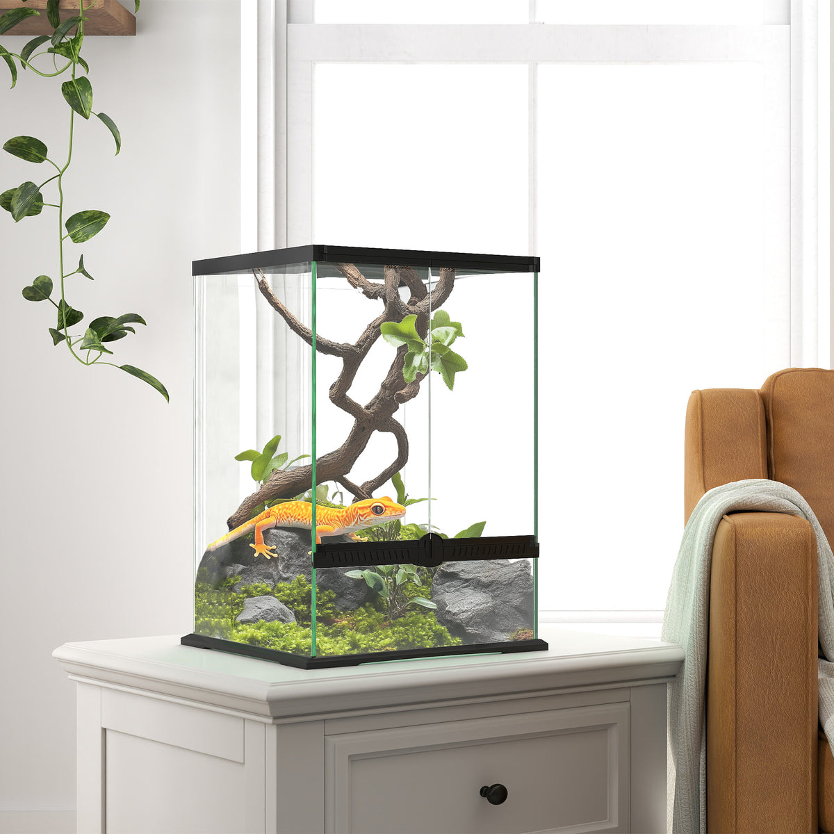 Ventilated reptile vivarium 40L – image 3