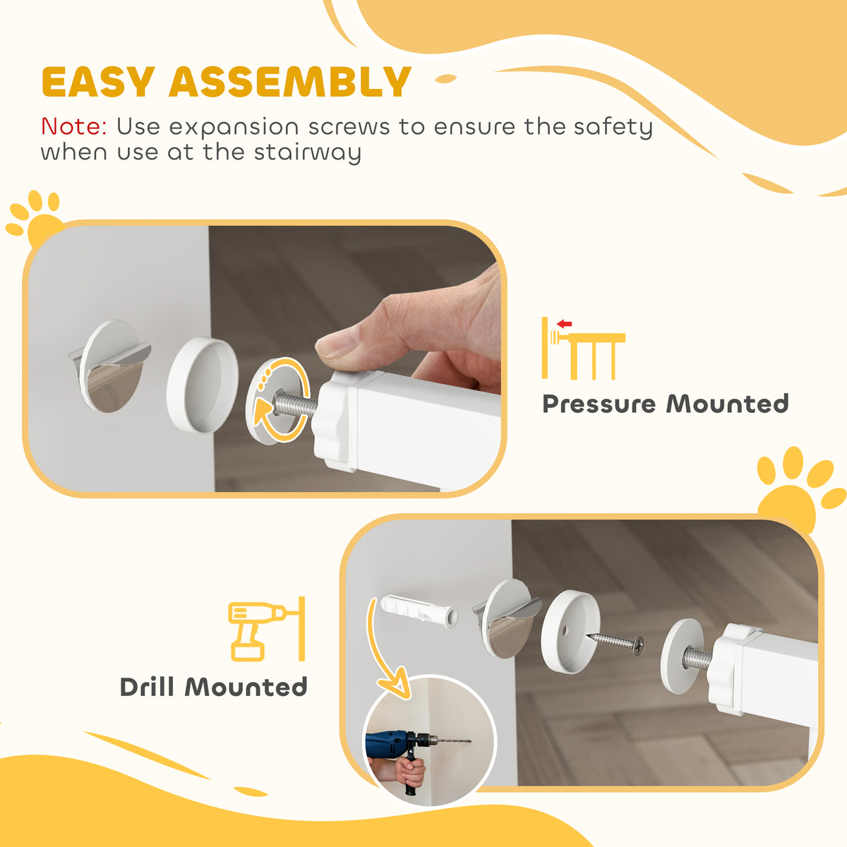 Pressure-fit pet gate – image 3