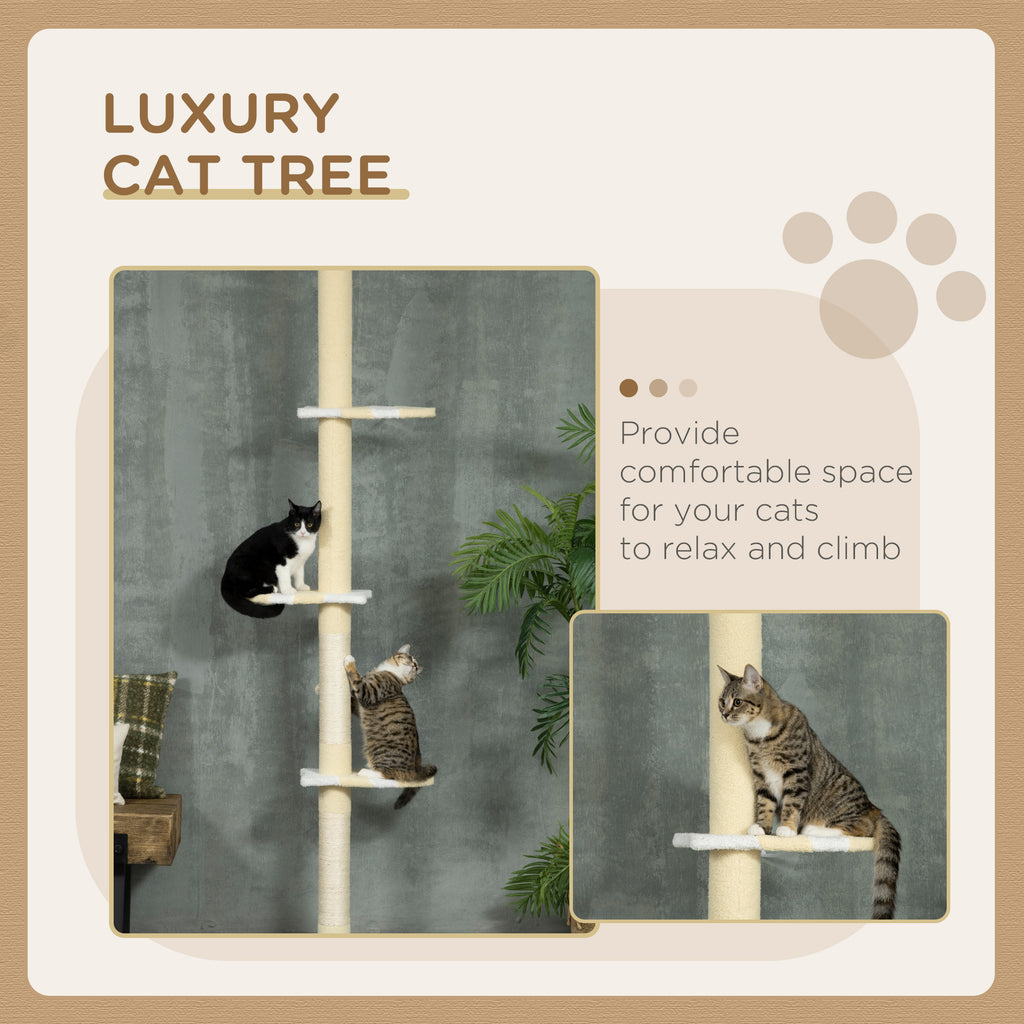 Adjustable floor-to-ceiling cat tree – image 4