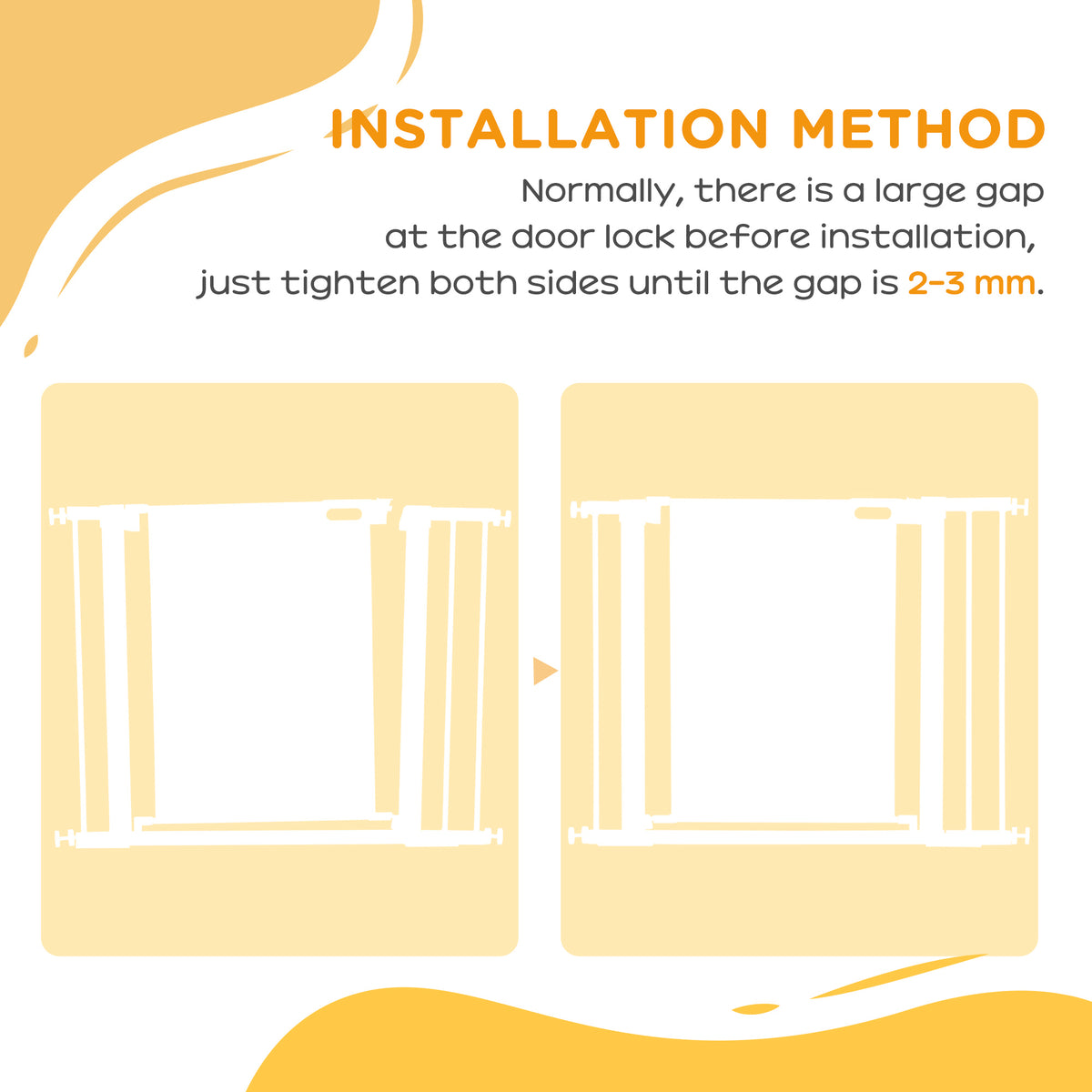 Pressure-fit safety gate with extension kit – image 2