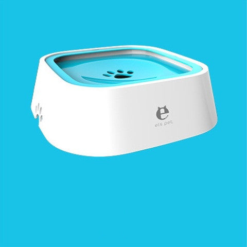 1.5L floating pet water bowl – Blue