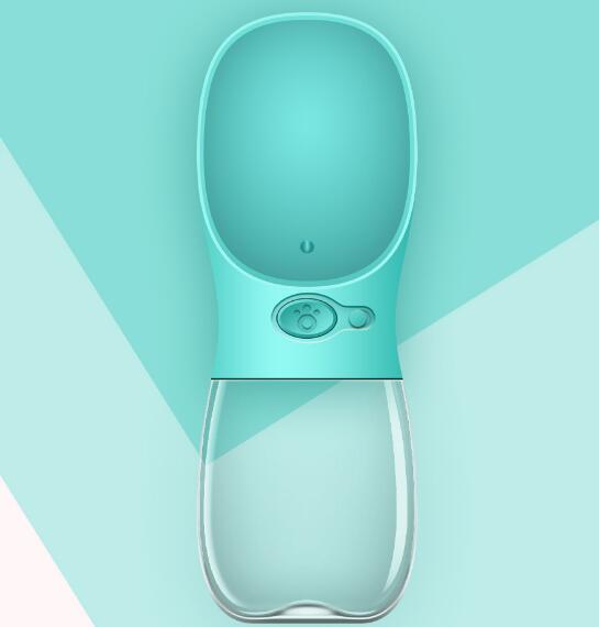 Portable pet water bottle – Blue