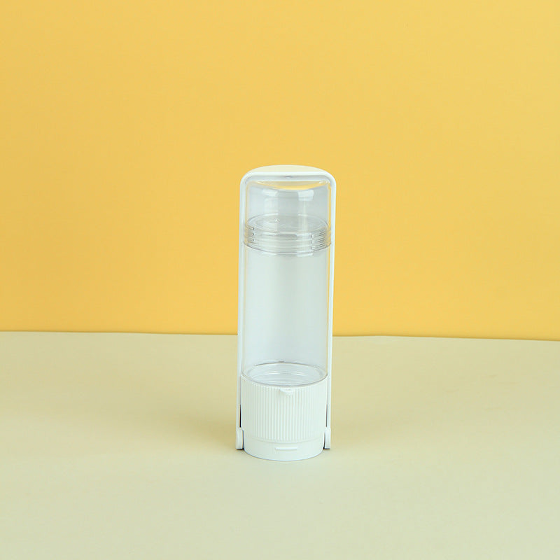 White portable pet water bottle