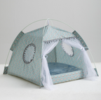Enclosed cat tent bed – Dark Green