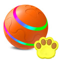 Remote-control rechargeable pet ball toy – Orange