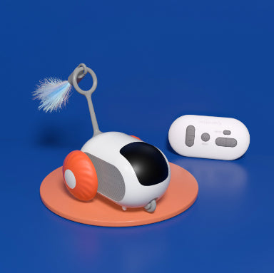 Remote control cat car toy – Orange